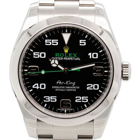 buy used rolex air king|used rolex air king 40mm.